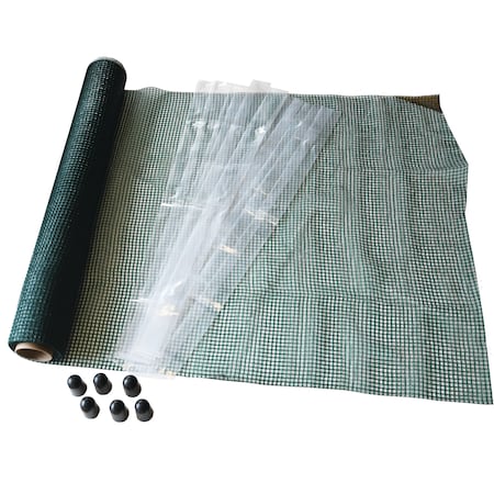 Volm Green EZ Pocket Net Fence, 4FT x 50FT F100026